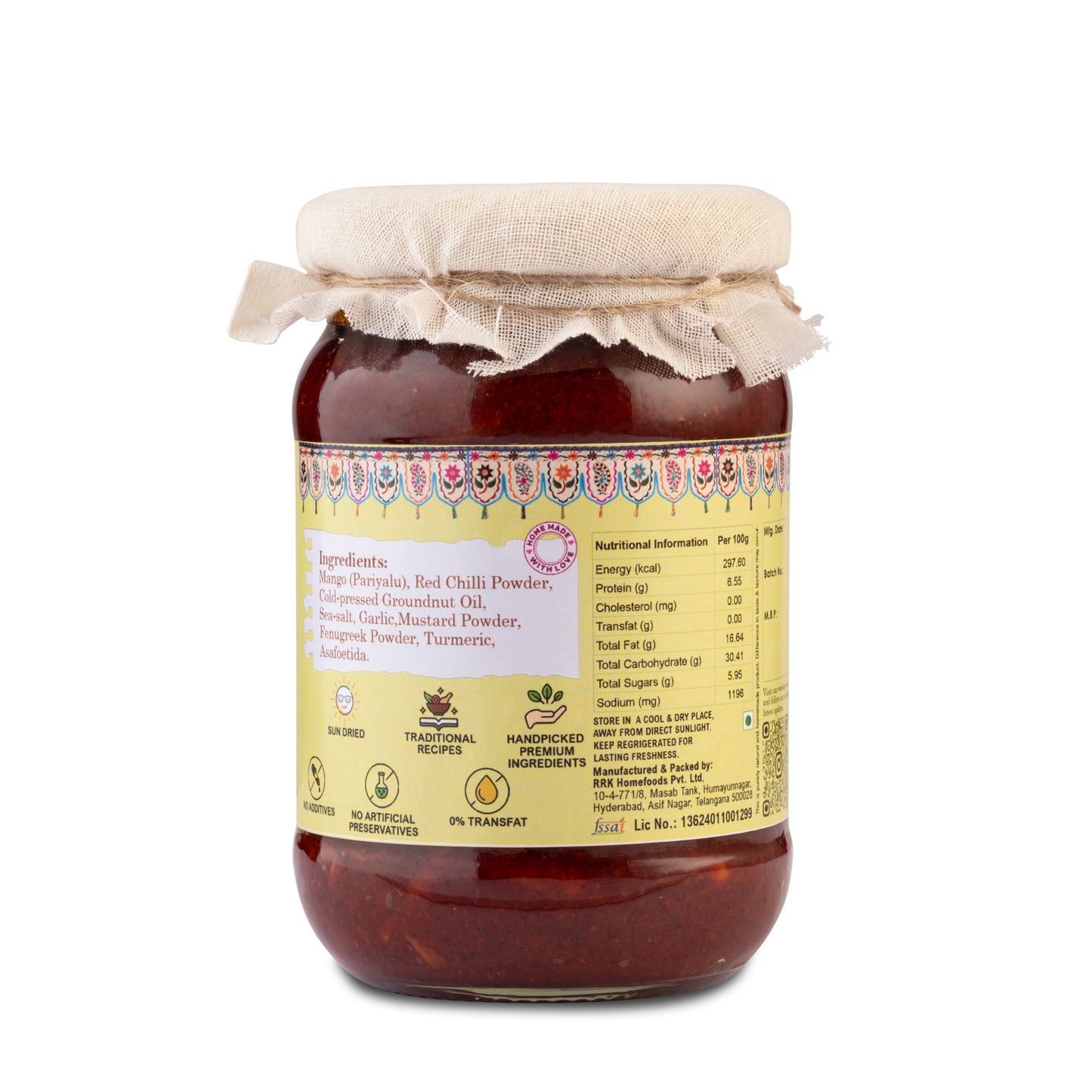 Dried Mango Pickle