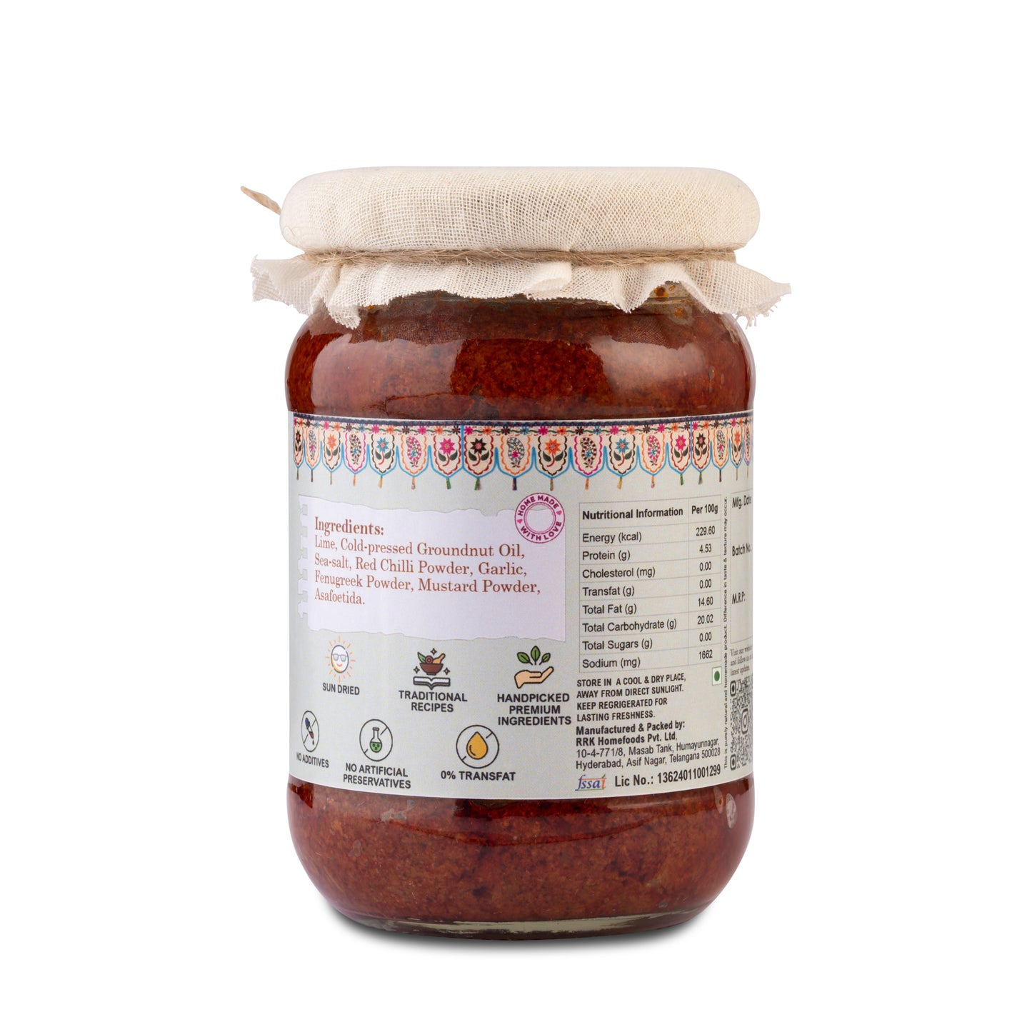 Zesty Lime Pickle