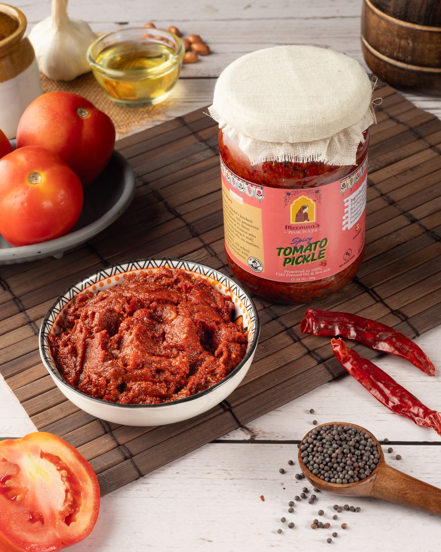 Spicy Tomato Pickle