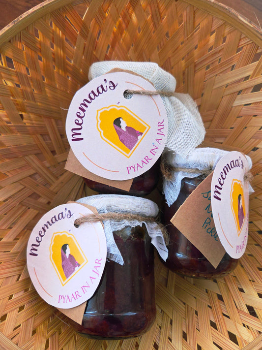 Dried Mango Pickle (Sweet)