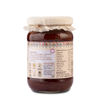 Sweet & Sour Ginger Pickle