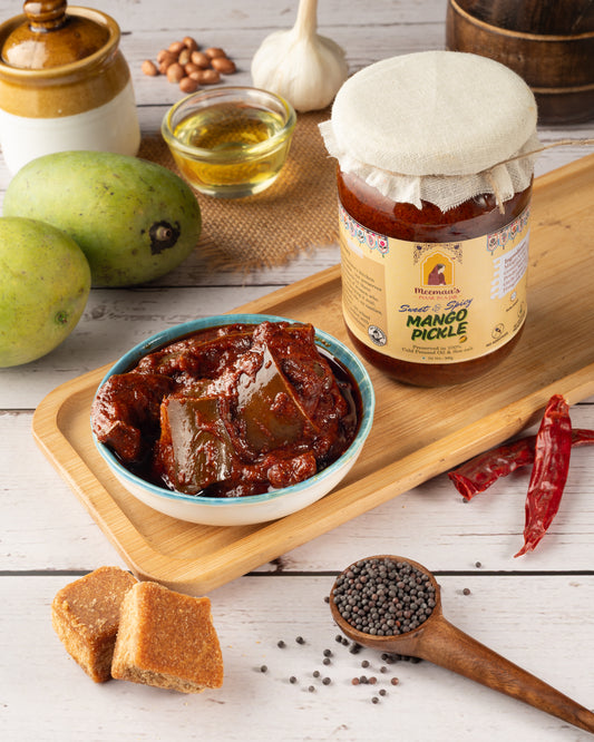 Sweet & Spicy Mango Pickle