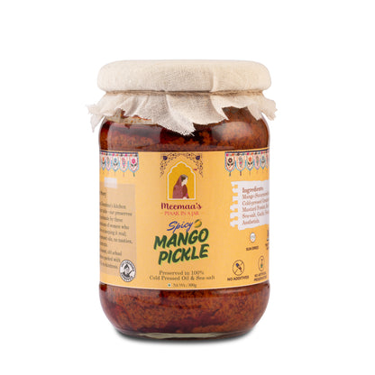Spicy Mango Pickle (Avakaya)