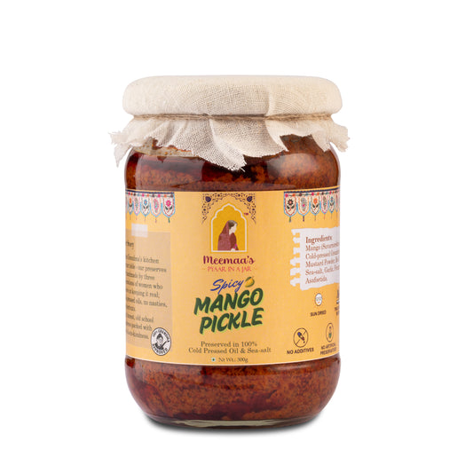 Spicy Mango Pickle (Avakaya)