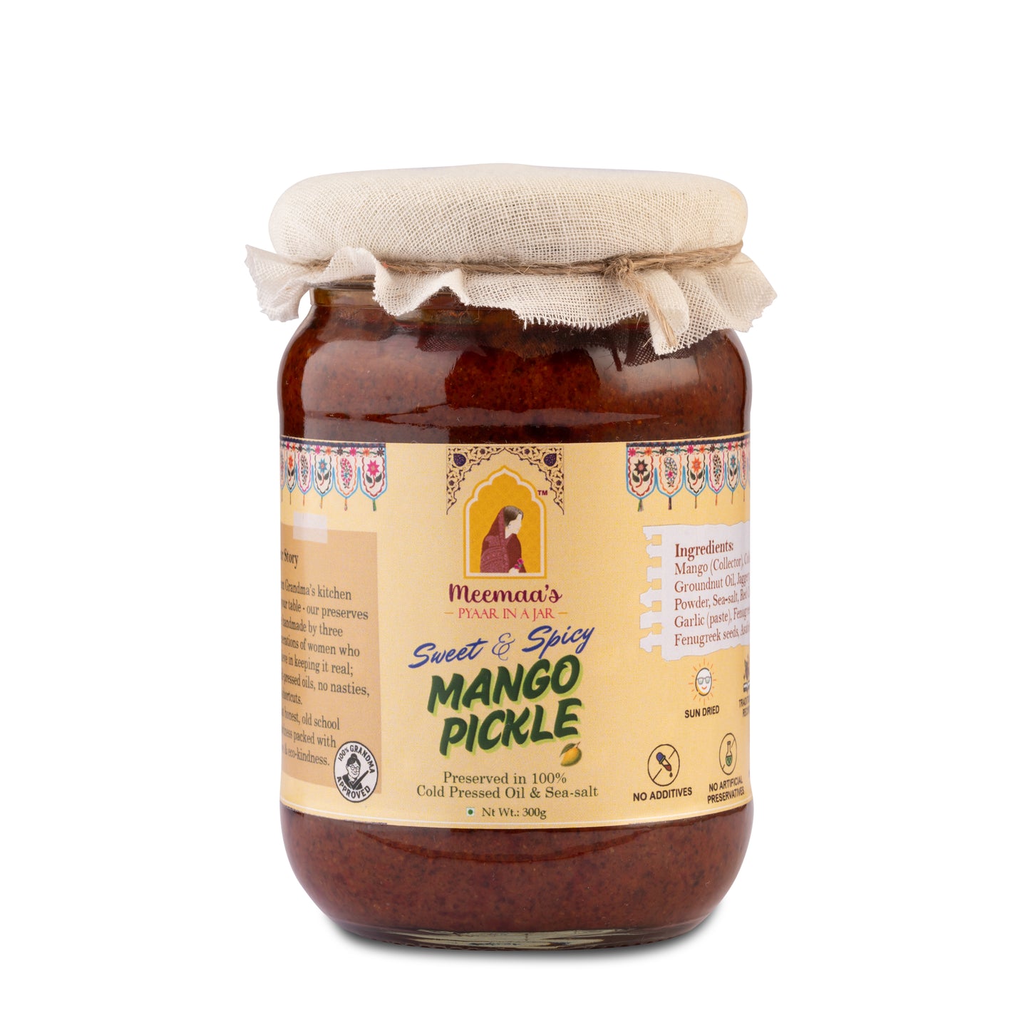 Sweet & Spicy Mango Pickle