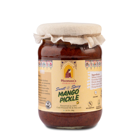Sweet & Spicy Mango Pickle